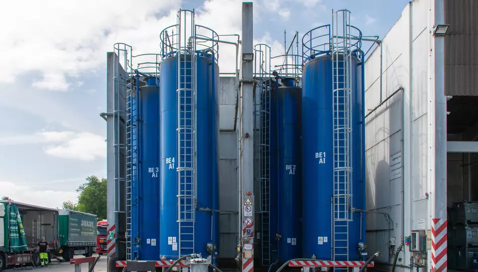 Kraftvolle Infrastruktur: Das Tanklager in Gütersloh