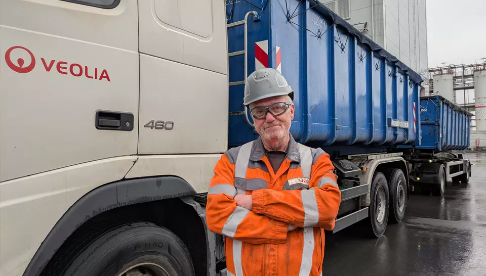 Unterwegs für Veolia