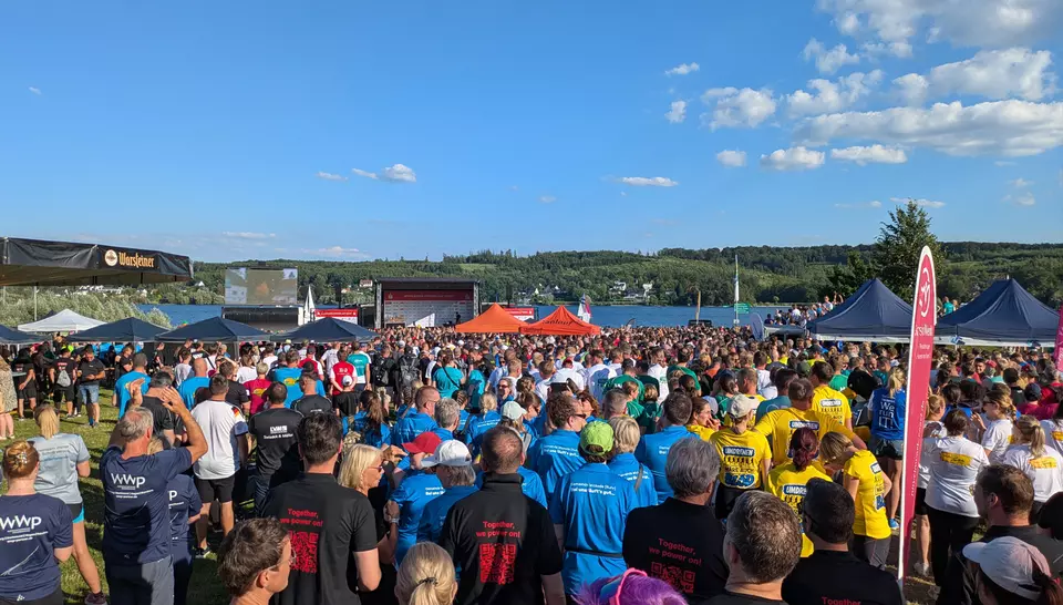 6.500 Läufer am Möhnesee