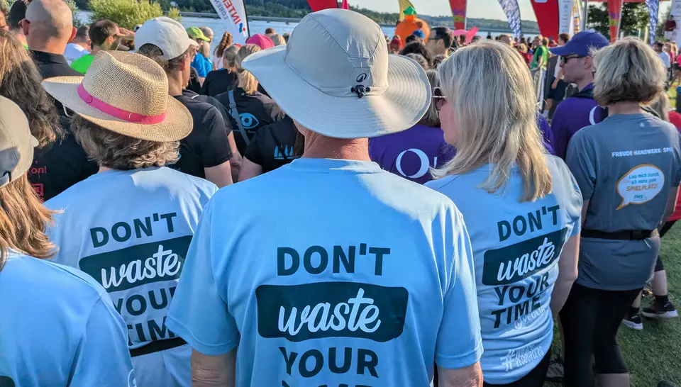 Getreu dem Motto: Don’t waste your time