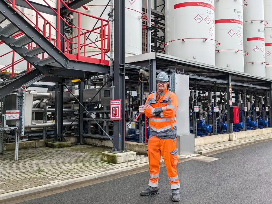 Fatih übernimmt vorübergehend die Aufgaben des Tanklagermeisters